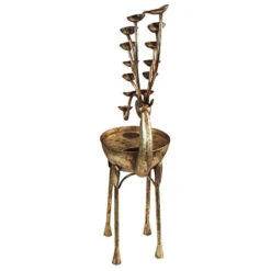 38.5" Deer Antler Cascading Falls Metal Outdoor Garden Sculptural Fountain 10 38.5" Deer Antler Cascading Falls Metal Outdoor Garden Sculptural Fountain -Christmas Decoration Store dtosc20fu80103 3 40297.1665089291