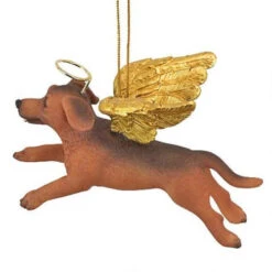 4" Flying Dachshund Dog Hand Painted Holiday Ornament 9 4" Flying Dachshund Dog Hand Painted Holiday Ornament -Christmas Decoration Store dtosc20jh170734 3 36342.1588362764