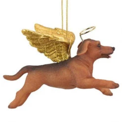 4" Flying Dachshund Dog Hand Painted Holiday Ornament 11 4" Flying Dachshund Dog Hand Painted Holiday Ornament -Christmas Decoration Store dtosc20jh170734 5 57509.1588362765