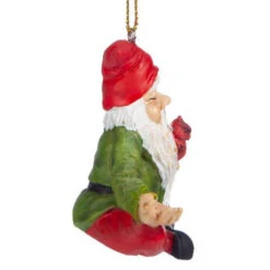 3" Meditating Gnome Hand Painted Holiday Ornament -Christmas Decoration Store dtosc20qm17010 3 46767.1670490064