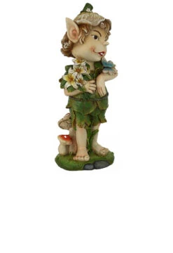 12.5" Perry The Pixie Mythical Garden Gnome Statue 10 12.5" Perry The Pixie Mythical Garden Gnome Statue -Christmas Decoration Store dtosc20qm20416 3 18983.1588362720