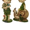 Set Of 2 Pixie Garden Gnomes Statues: Pete And Perry 12.5" -Christmas Decoration Store dtosc20qm941400 55220.1587644047
