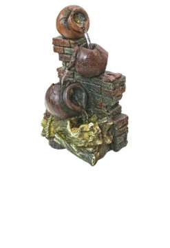 10" Lapiccolina Three Urns Illuminated Garden Fountain -Christmas Decoration Store dtosc20qn154039 3 86285.1588355415