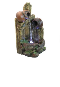 18" Ravello Three Urn Illuminated Cascading Sculptural Garden Fountain -Christmas Decoration Store dtosc20qn164013 3 74000.1587644053