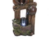 18" Ravello Three Urn Illuminated Cascading Sculptural Garden Fountain -Christmas Decoration Store dtosc20qn164013 03203.1587644053