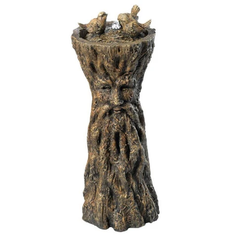 33.5" Enchanted Forest Tree Ent Unique Garden Fountain 4 33.5" Enchanted Forest Tree Ent Unique Garden Fountain - Image 2