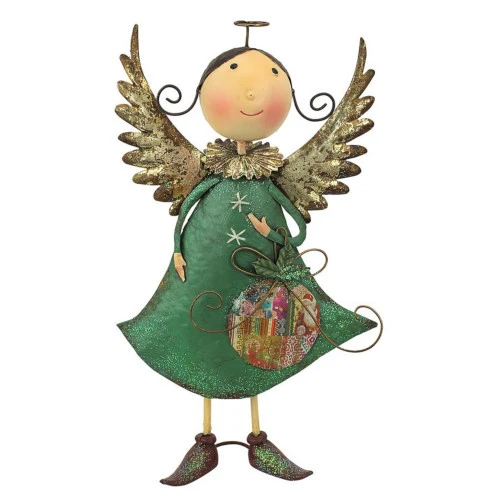 18" Blanche The Metal Holiday Helper Angel 3 18" Blanche The Metal Holiday Helper Angel