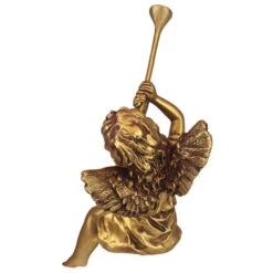 13.5" Angels Of St. Peters Square Trumpeting Cherub 12 13.5" Angels Of St. Peters Square Trumpeting Cherub -Christmas Decoration Store dtosc je30802 5 08998.1664121688