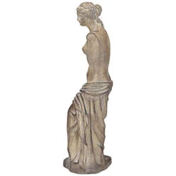 15.5" Beige Distressed Venus De Milo Goddess Statue -Christmas Decoration Store dtosc jq8451 6 55767.1663773982