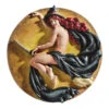 13" Yellow And Black Witch Midnight Ride Wall Plaque -Christmas Decoration Store dtosc ng34027 1 41407.1587645310