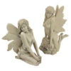 Set Of 2 Beige Marilee's And Colleen's Enchanted Garden Fairies Sculptures 11" -Christmas Decoration Store dtosc pd91549 1 32608.1587644297