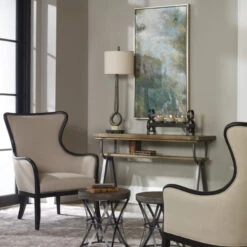 20” Matte Black And Antique Bronzed Metal Candle Holder With Three 2” Candles 7 20” Matte Black And Antique Bronzed Metal Candle Holder With Three 2” Candles -Christmas Decoration Store dutm2017101 2 15186.1588353663