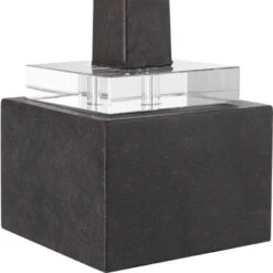 21" Black Metal Double Candle Holder -Christmas Decoration Store dutm2017567 2 38354.1588348949