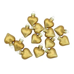 56ct Shiny Gold Heart Glass Christmas Ornaments 1.75" (45mm) 5 56ct Shiny Gold Heart Glass Christmas Ornaments 1.75" (45mm) -Christmas Decoration Store dwhi2028984 a 93882.1588371159