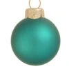 8ct Teal Green Matte Glass Christmas Ball Ornaments 3.25" (80mm) 2 8ct Teal Green Matte Glass Christmas Ball Ornaments 3.25" (80mm) -Christmas Decoration Store dwhi 28924 1 05774.1588371446