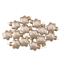 56ct Shiny Gold Glass Star Christmas Ornaments 1.75" (45mm) -Christmas Decoration Store dwhi 30005 2 28525.1588371198