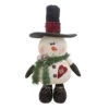 20" White Lovely Standing Snowman With Scarf And Black Top Hat 1 20" White Lovely Standing Snowman With Scarf And Black Top Hat -Christmas Decoration Store dwing tdx69345 20974.1588349982