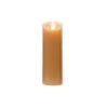 7" Slender Tan Battery Operated Flicker Flameless Pillar Candle -Christmas Decoration Store dwing tla74203ta 7t 57808.1588349997