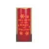 9.75" Red Believe In The Magic Of Christmas Battery Operated LED Pillar Candle With Timer -Christmas Decoration Store dwing tlx76024 13669.1587643010