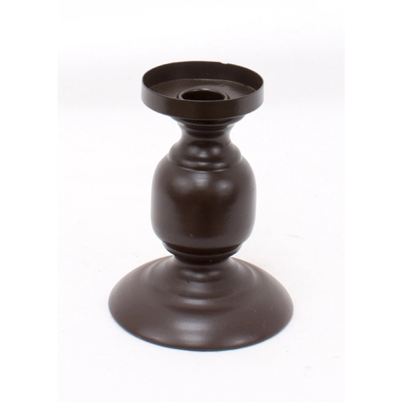 5.25" Black Candle Holder - Small 3 5.25" Black Candle Holder - Small