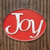 16.75" Red And White Joy Metal Sign - Large -Christmas Decoration Store dwing tmx89299 1 13894.1588349980