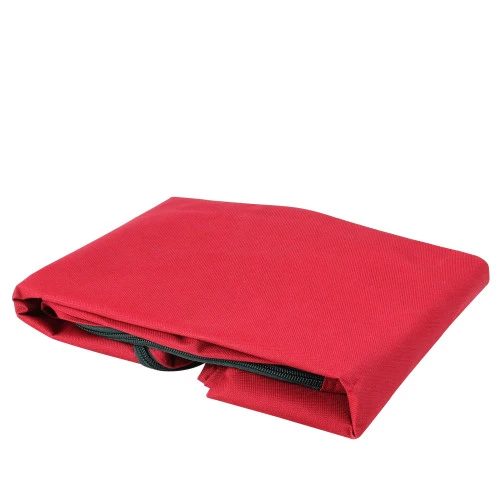 36" Red And Black Zip Up Christmas Wreath Storage Bag 4 36" Red And Black Zip Up Christmas Wreath Storage Bag - Image 2