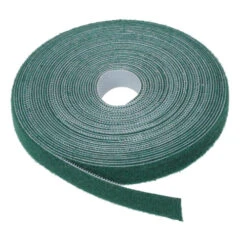 20' Green Hook And Loop Fastening Tape For Hanging Christmas Decor