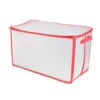 21" White And Red Holiday Collections Solid Zip Up Christmas Storage Bag 2 21" White And Red Holiday Collections Solid Zip Up Christmas Storage Bag -Christmas Decoration Store dyno 78002 72917.1588357392