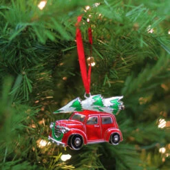 Northlight 3.25” Red And White Car With Tree Christmas Ornament -Christmas Decoration Store eanuzadw00habeipbpvgm9vdmnzr2hfj 89244.1588369101