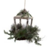 Melrose 20" Brown Rustic Finish Glittered Pine Cones And Jingle Bells Christmas Candle Lantern -Christmas Decoration Store exda6szn9xet0ekcj7s9uaulpinbahum 46010.1665611937