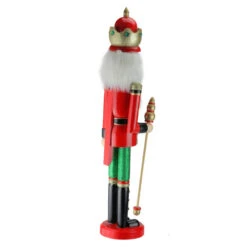 Northlight 24" Red And Green Wooden Christmas Nutcracker King With Scepter 8 Northlight 24" Red And Green Wooden Christmas Nutcracker King With Scepter -Christmas Decoration Store fmff0xyztsfuuynytliczkctc2t0fleq 59824.1664990623