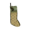 27" Tortilla Brown And Sage Green Embroidered Patina Jacquard Christmas Stocking -Christmas Decoration Store fqz9n5lkjk8sorz9saautuelnn4gowmp 46526.1588359029
