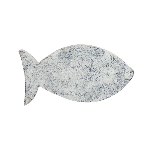 Northlight 9” White And Blue Cape Cod Inspired Fish Table Top Decoration 3 Northlight 9” White And Blue Cape Cod Inspired Fish Table Top Decoration