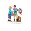 Department 56 3.35" Blue And Green Back For The Holidays Christmas Figurine