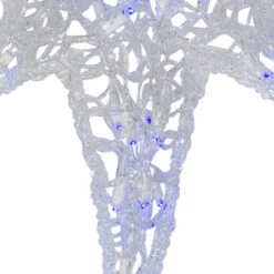 24" Clear And Blue LED Lighted Color Changing Hanging Star Of Bethlehem Christmas Decoration -Christmas Decoration Store hofert4736bc2 21664.1636546644