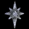24" White LED Lighted Twinkle Hanging Star Of Bethlehem Christmas Decoration 2 24" White LED Lighted Twinkle Hanging Star Of Bethlehem Christmas Decoration -Christmas Decoration Store hofert 4736 t 3 04961.1694620058