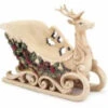 Melrose 9" Beige Reindeer Sleigh With Holly Leaves And Berries Christmas Tabletop Decor -Christmas Decoration Store hq1cpaxwgxq9juta8nqvfwrk5t4x55io 75413.1588411259