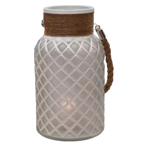 Northlight 10" White And Brown Diamond Texture Glass Pillar Candle Holder Lantern 3 Northlight 10" White And Brown Diamond Texture Glass Pillar Candle Holder Lantern