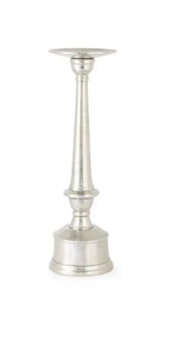 Set Of 2 Silver Colored Traditional Style Candle Holders 28" -Christmas Decoration Store imax 23451 2 3 19342.1588351036