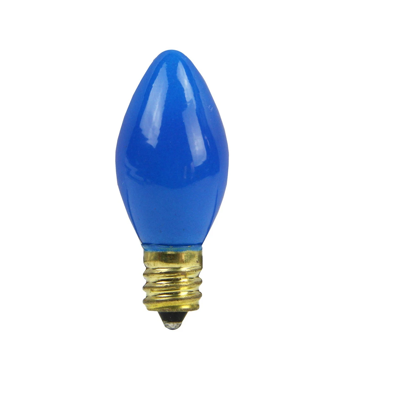 Northlight Pack Of 25 Opaque C7 Blue Christmas Replacement Bulbs 3 Northlight Pack Of 25 Opaque C7 Blue Christmas Replacement Bulbs