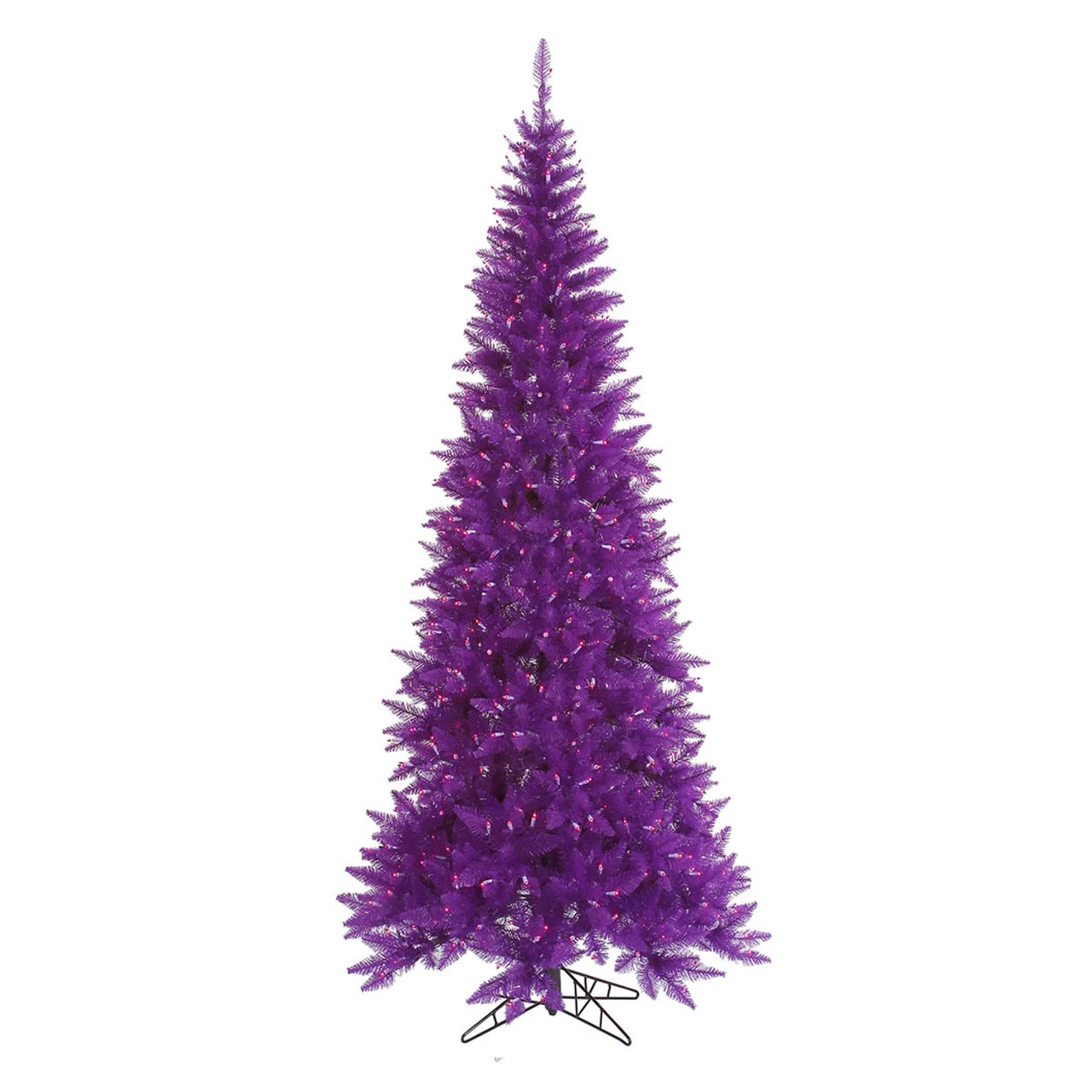 10' Pre-Lit Medium Ashley Spruce Artificial Christmas Tree - Clear And Purple Lights 3 10' Pre-Lit Medium Ashley Spruce Artificial Christmas Tree - Clear And Purple Lights