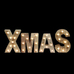 Northlight 26.5" Brown Battery Operated LED Lighted "XMAS" Wall Decor -Christmas Decoration Store kl2w1m5sxboqywt2zs1zj7jrlbdfemdv 42127.1588411175