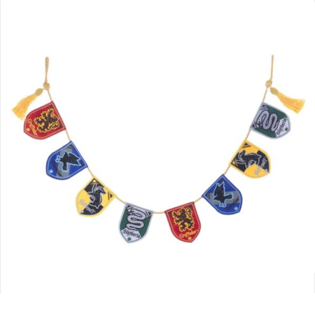 30" Harry Potterâ„¢ Hogwarts House Crest Christmas Garland 3 30" Harry Potterâ„¢ Hogwarts House Crest Christmas Garland