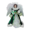 Kurt Adler 12" Fiber Optic Luck Of The Irish Angel In Shamrock Dress Christmas Tree Topper -Christmas Decoration Store ksa ul1075 15385.1588406577