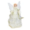 Kurt Adler 16" Lighted Gold Fiber Optic Animated Porcelain Angel Christmas Tree Topper -Christmas Decoration Store ksa ul2184 1 08101.1588406573