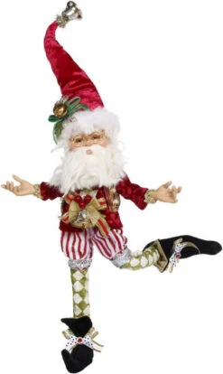 Mark Roberts Red And White Northpole Mischief Christmas Fairy - Small 13"