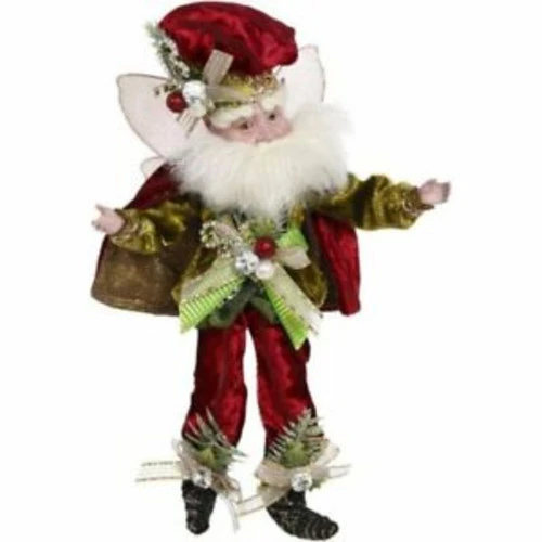 Mark Roberts Red And Gold Luxe Lodge Christmas Fairy - Medium 16" 5 Mark Roberts Red And Gold Luxe Lodge Christmas Fairy - Medium 16" - Image 3