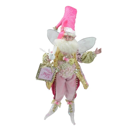 Mark Roberts Spirit Of Hope Breast Cancer Awareness Fairy - Medium 16" 3 Mark Roberts Spirit Of Hope Breast Cancer Awareness Fairy - Medium 16"