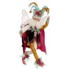 Mark Roberts Red And White Harlequin Christmas Fairy- Medium 16" 1 Mark Roberts Red And White Harlequin Christmas Fairy- Medium 16" -Christmas Decoration Store markroberts 51 97206 01 93313.1599267577