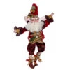 Mark Roberts Burgundy And Green Wonderful Time Christmas Fairy - Small 10" 2 Mark Roberts Burgundy And Green Wonderful Time Christmas Fairy - Small 10" -Christmas Decoration Store markroberts 51 97334 01 70025.1665580036